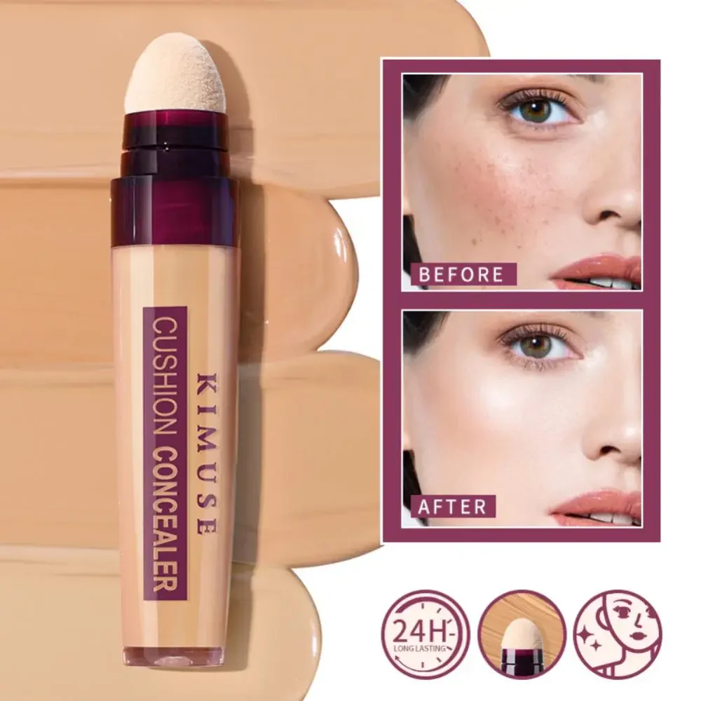 

Heallor 4 Color Contour Pen Concealer Stick Lasting Waterproof Brightening Covers Dark Circles Spots Acne Bronzer Facial Makeup