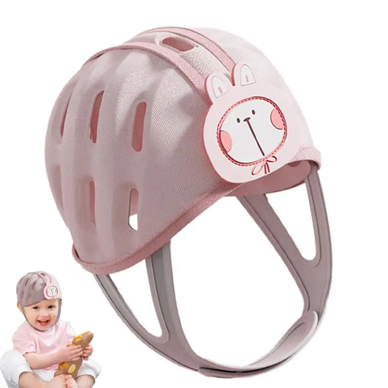 

Baby Helmet No Bumps Baby Safety Helmet Breathable Soft Safety Hat No Bumps Kids Headguard For Boys Girls & Running