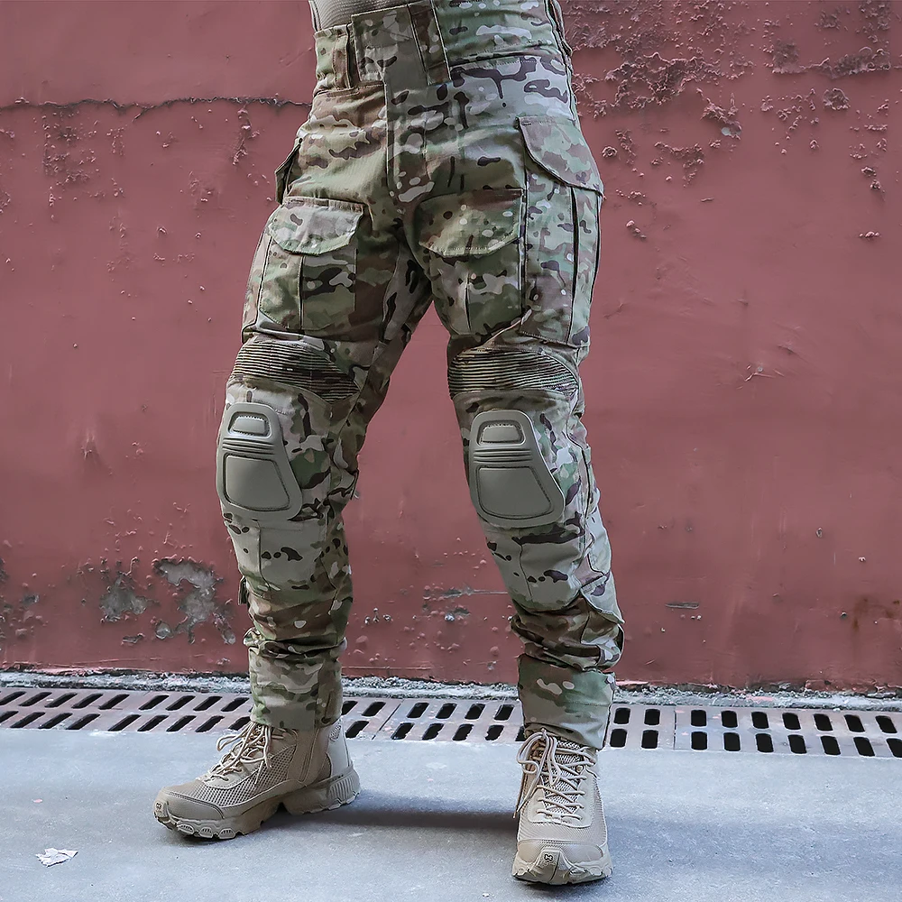 SINAIRSOFT G3 Kampfhose mit Knieschonern Taktische Hose MC Gen3 Outdoor Jagd Tarnkleidung – Detail 10