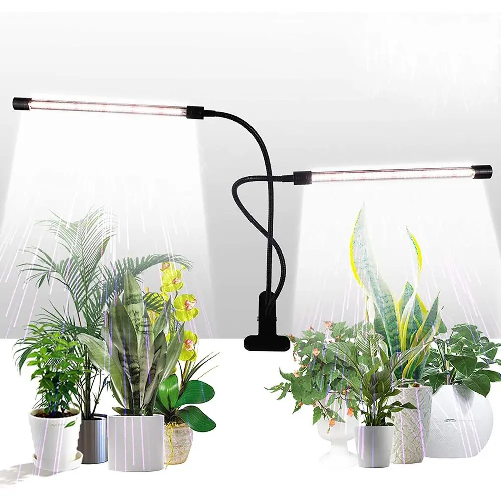 

Светильник для растений, полный спектр белого света, 84 светодиода, с клипсой для крепления, для выращивания комнатных растений, таймер на 4, 8, 12 часов и 5 уровней яркости.