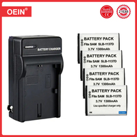 SLB 1137D SLB-1137D SLB1137D Camera Battery for Samsung NV100HD TL34HD NV106 HD i85 i100 L74 i80 NV1 NV24HD NV40