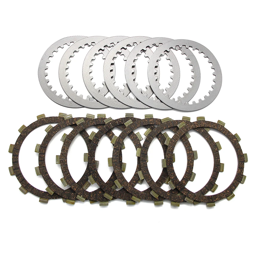 

Clutch Friction Disc Plate Kit For Yamaha XS250 3N6 XS400D XS400-2E 2F XS400E XS400F XS400 XS400SG OEM:383-16321-00/4H7-16321-01