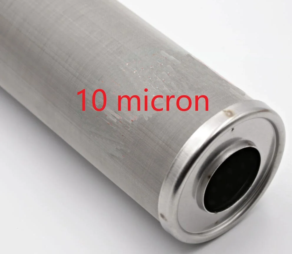 

Water Filter Parts 10 Micron Stainless Steel Cartridge 10 inches standard