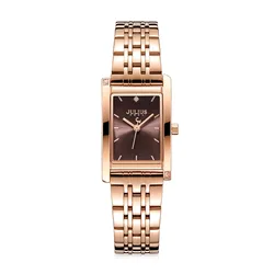 New Julius Women's Watch Japan Mov't Hours Classic CZ Clock Fine Fashion Dress Chain Bracelet Girl's Birthday Gift Box