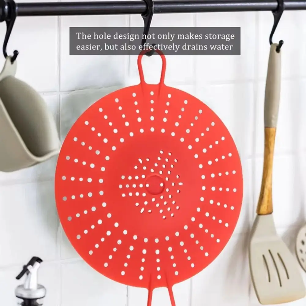 Reusable Silicone Steamer Basket Heat Resistant Non-Stick Vegetable Steamer Expandable Multi-Layer Food Steamer Basket
