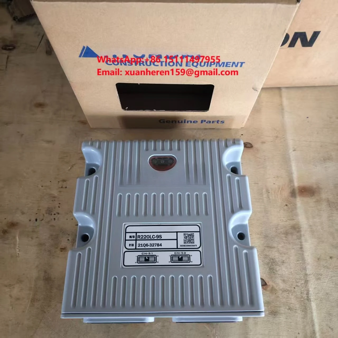 Dosan Develon HynDai Excavator Parts MCU ASSY 21Q6-32784 21Q6-32783 ECM Original Controller for R220LC-9SB R220LC-9