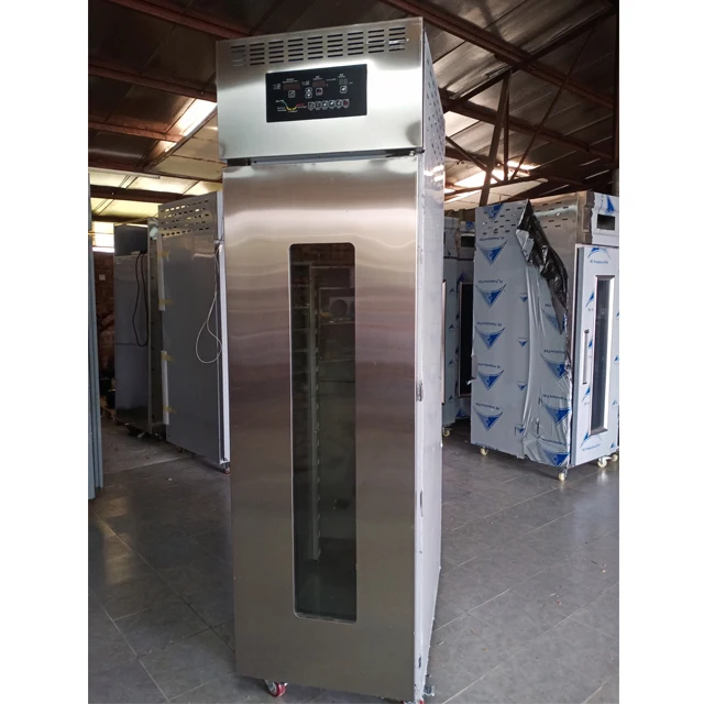 Armário de prova de massa de pão BFermentação para equipamentos Saleakery 36 bandejas refrigeradas