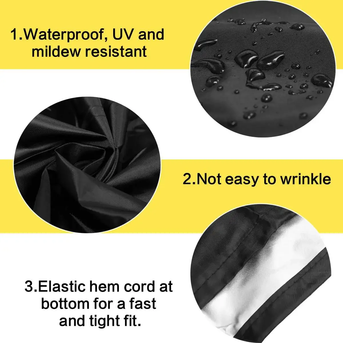 

1pcs L/XL/XXL Tractor Mower Motorcycle Cover UV-Proof Snowblower Waterproof Cover Garden Tractor Cover Outdoor Storage Device