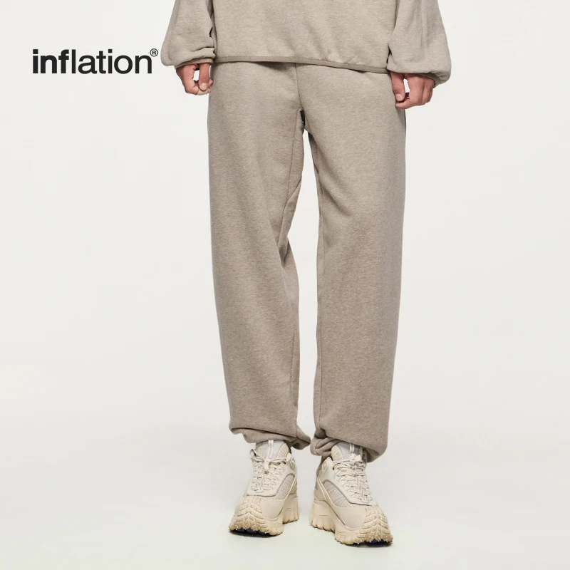 INFLATION Premium Cozy Joggers Pants  Unisex Basic Comfortable Relaxed Fit Joggers