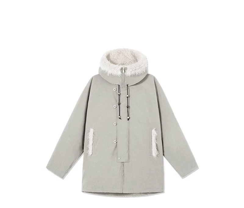 Pai Overcomes Cappotto lungo da donna in cotone nuovo stile 2025 Cappotto invernale in cotone spesso Giacca ampia