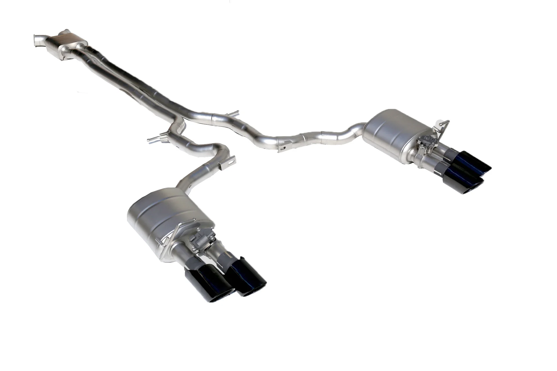 High Performance 304 Stainless Steel OEM Exhaust System Kit For PORSCHE Cayenne 3.0T High Quality Exhaust Pipe