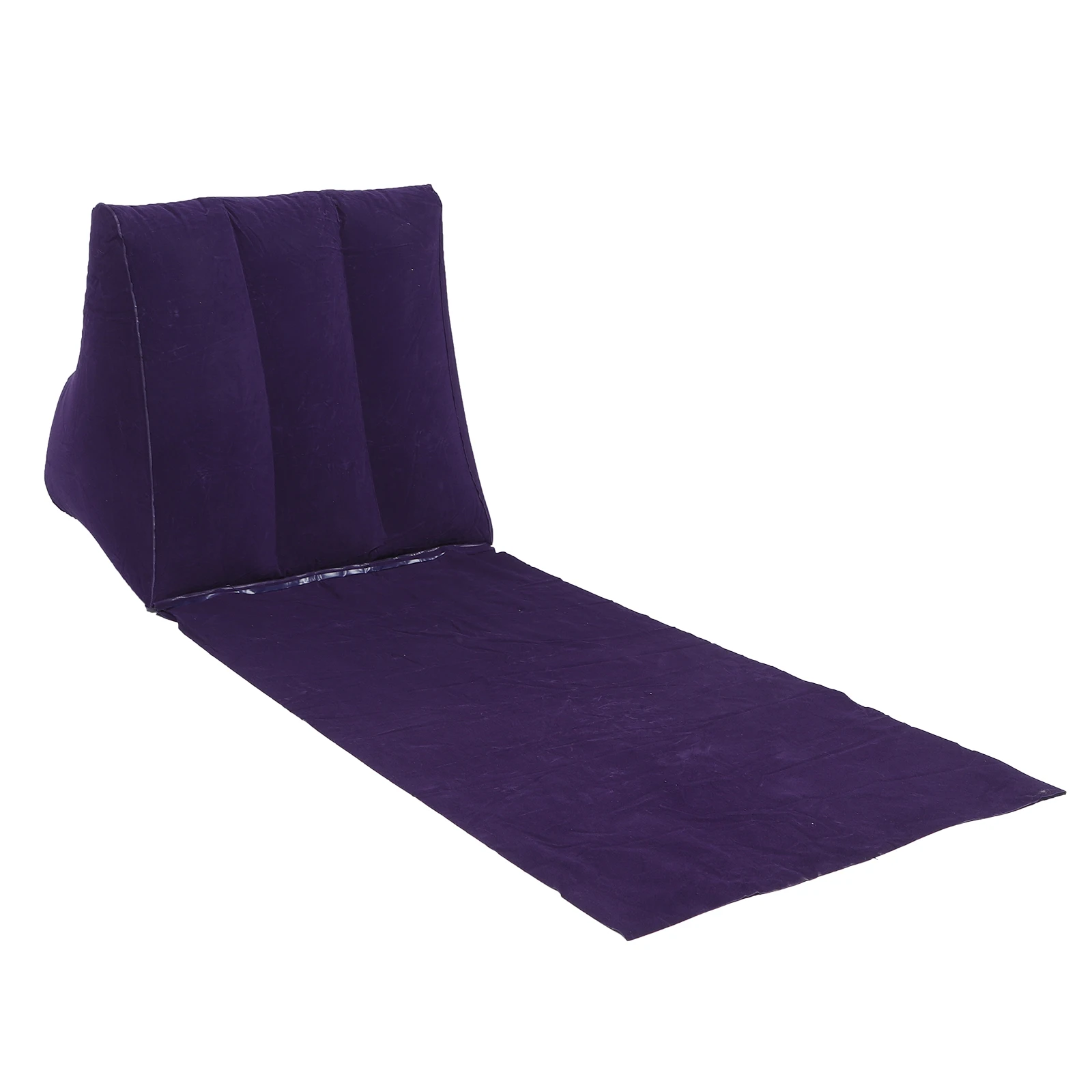 

Inflatable Triangle Cushion PVC Flocking Lightweight Portable Beach Park Camping Rest Comfortable Grass Mat Outdoor Accessories