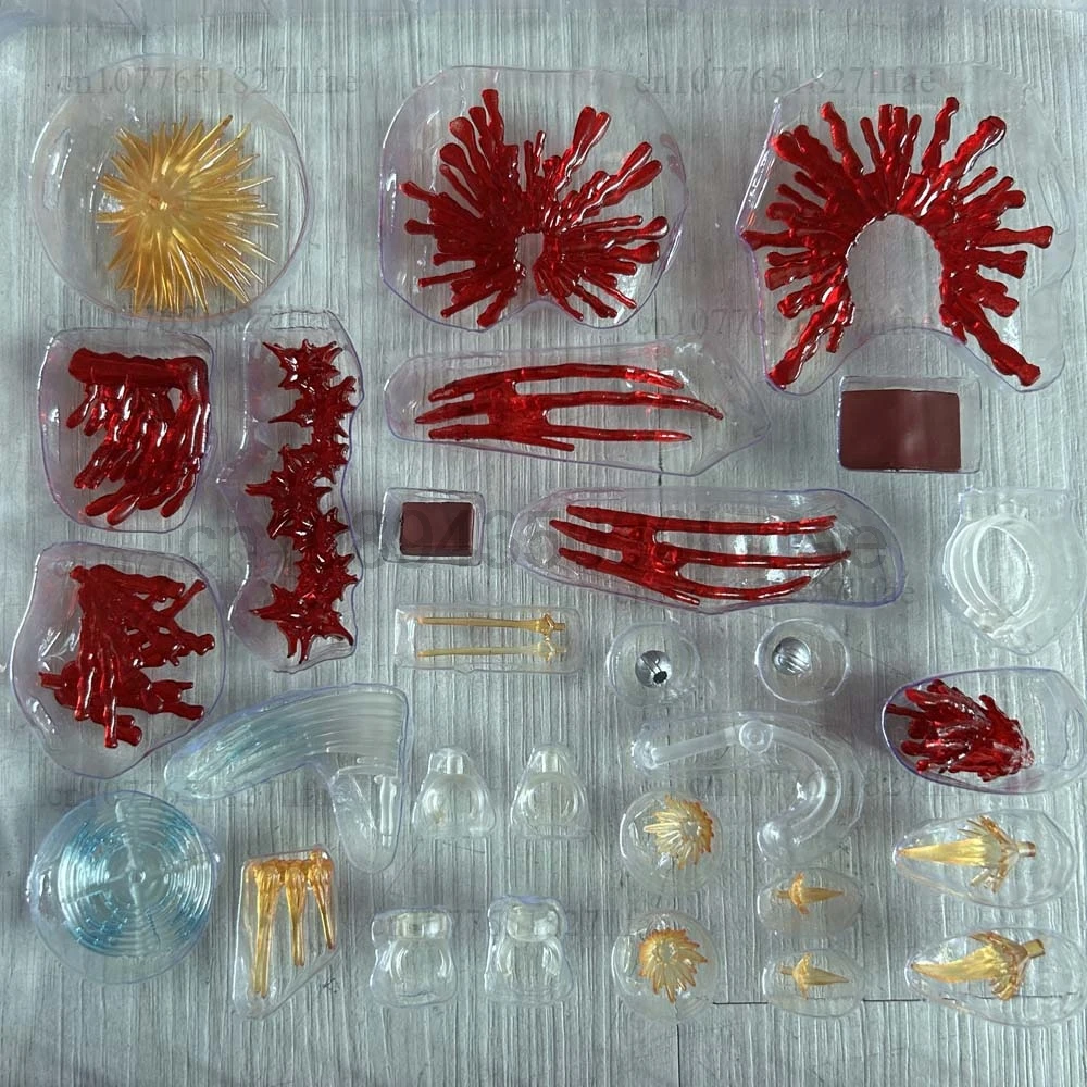 Accessories for 6-inch Articulated Figures Special Effects Parts DIY Model Accessory Set Blood Effect Accessories Spray Blood