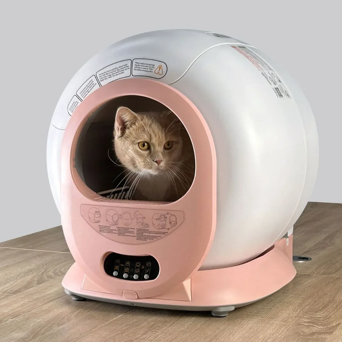 

Automatic cat box, intelligent cat box production small size large capacity APP control automatic cat box