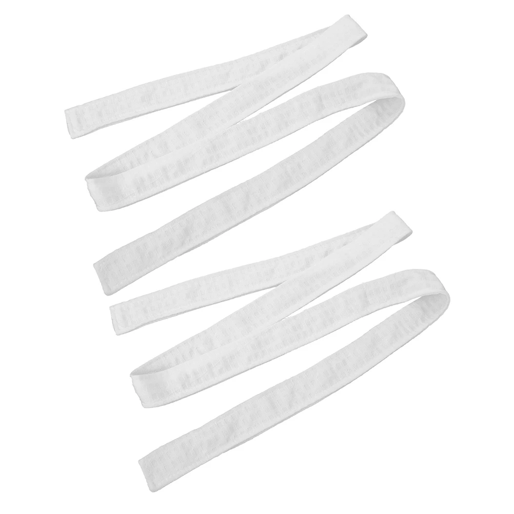 

2pcs Robe Belts Flannel Material Hotel Bathrobe Waist Belt Replacement Adjustable Ties Fits Most Sleepwear Accessories