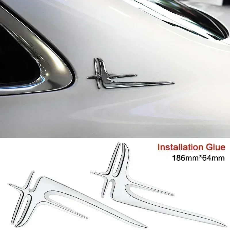 

2pcs Car Left Right Side Fender Badge Sticker For Mercedes Benz W212 W213 W205 AMG W177 V177 W247 W176 X253 W166 A C E R M class