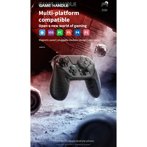 Imagen 2 del producto Controlador móvil inalámbrico para Playstation PS 4 3 PS4 PS3 Android PC Control Bluetooth Gamepad juego Pad Joystick celular USB