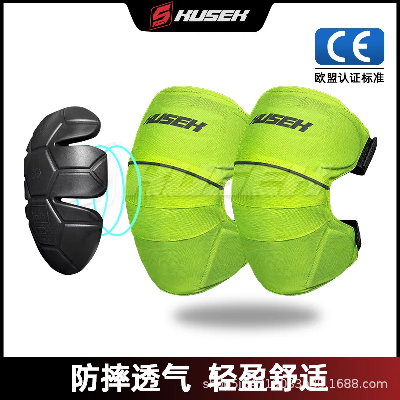 

Motorcycle Knee Guards, All Season Protective Gear, Windproof & Warm for Men Women Riding