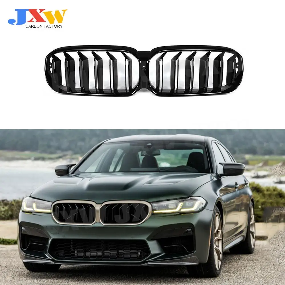 

ABS Replacement Facelift Front Bumper Grille Racing Grill For BMW 5 Series G30 G38 F90 M5 2020-2022 Car Front Grills