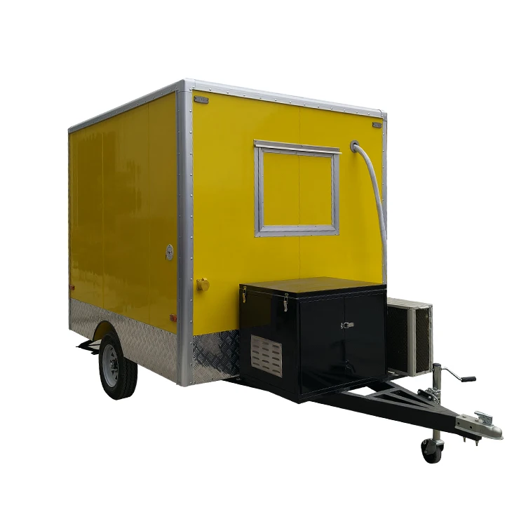 

Mobile Food Trailer with Kitchen Equipment Snack and Chip Application for Sale-Food Truck
