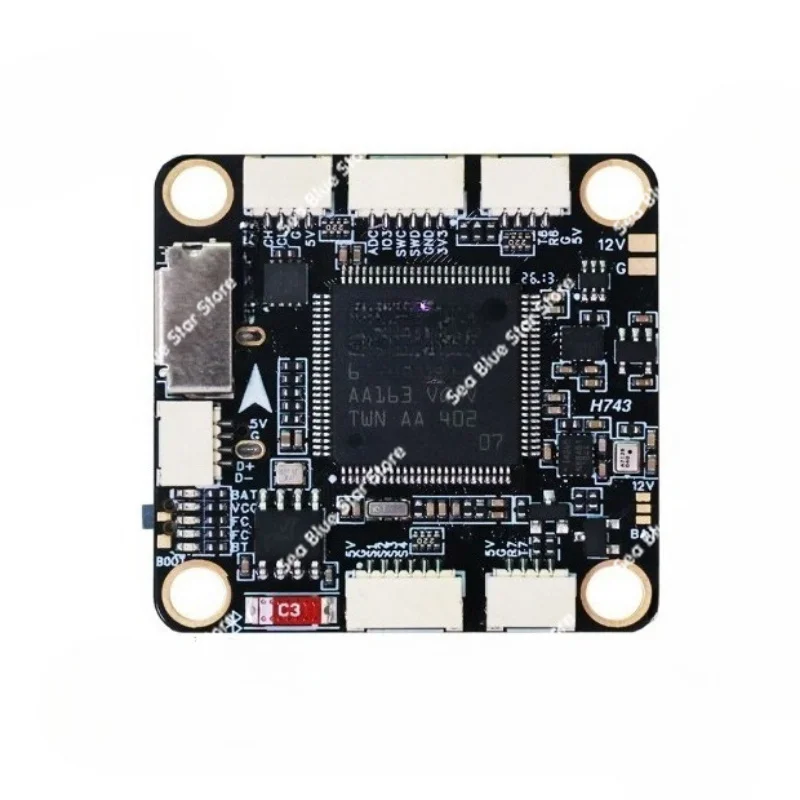 Drone H743 V3 Flight Control Dual IMU Bluetooth Parameter Tuning, Crossing Machine Supports APM/PX4/INAV/BF Firmware Accessories