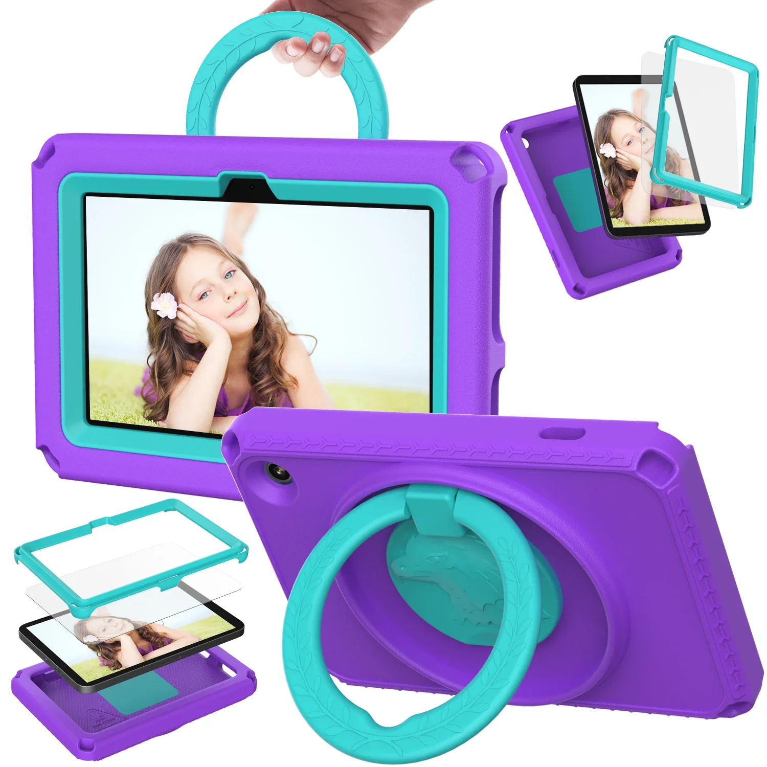 360 degree rotation tablet Case For Huawei MatePad T8 8.0