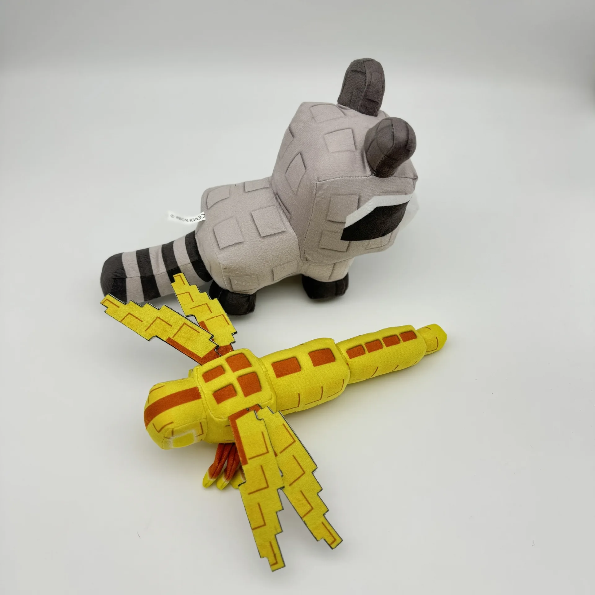 ตุ๊กตาผ้าพลัฌรูปแรคคูน แมลงปอ มังกร การ์ตูน ของเล่นตุ๊กตา หมอนอิง ตุ๊กตาการ์ตูนสำหรับเกม Roblox