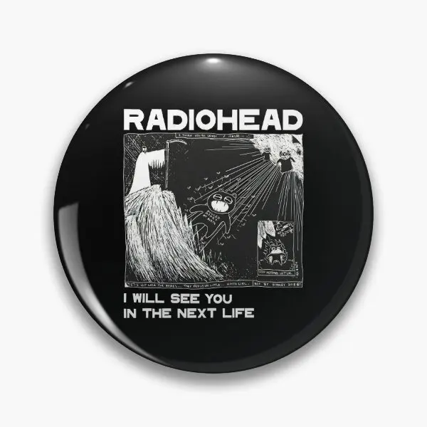 Rd 3Go Easy Radiohead Great Radiohead Ra  Soft Button Pin Gift Women Decor Lapel Pin Clothes Creative Collar Fashion Cute Lover