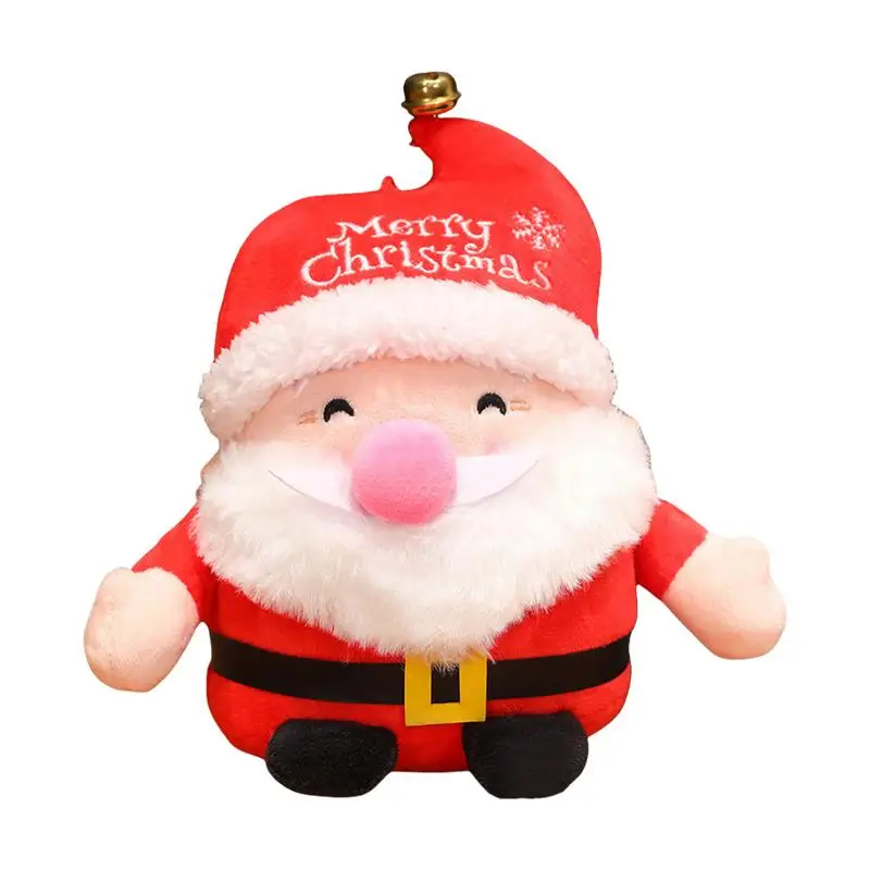 น่ารักชุดคริสต์มาสตุ๊กตาSanta Claus Elk Plushของเล่นตุ๊กตาของเล่นสําหรับเด็กผู้หญิงXmasของขวัญDecor Props