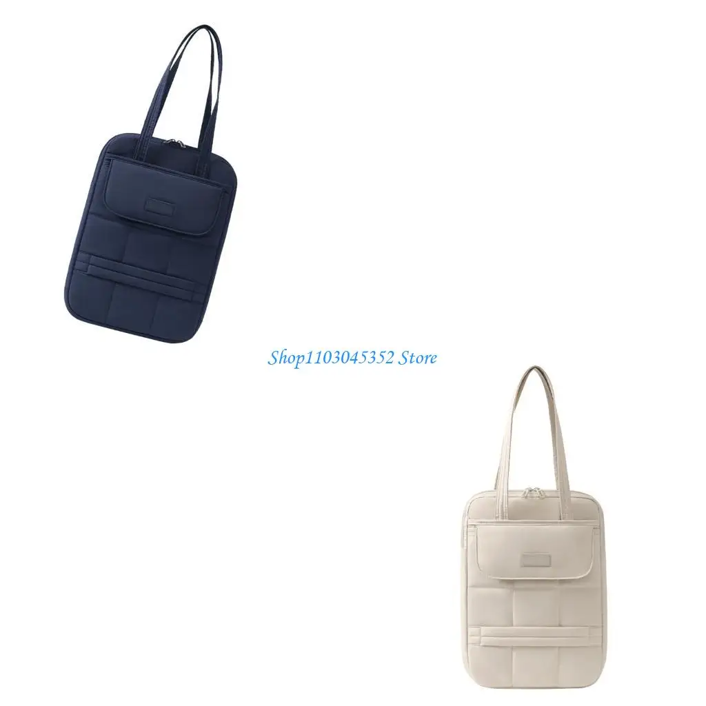 حقيبة كمبيوتر محمول حديثة قابلة للتحويل، حقيبة كتف كبيرة، منظم أساسي للمكتب