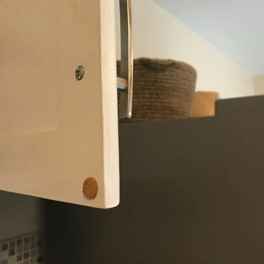 4074095N 9 16" Round Tan Self Stick Cork Disks 12 Piece Set