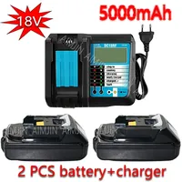 new for Makita Rechargeable 18V 5.0Ah Li-Ion Battery BL1830 BL1815 BL1860 BL1840 194205-3 Replacement Power Tools Battery