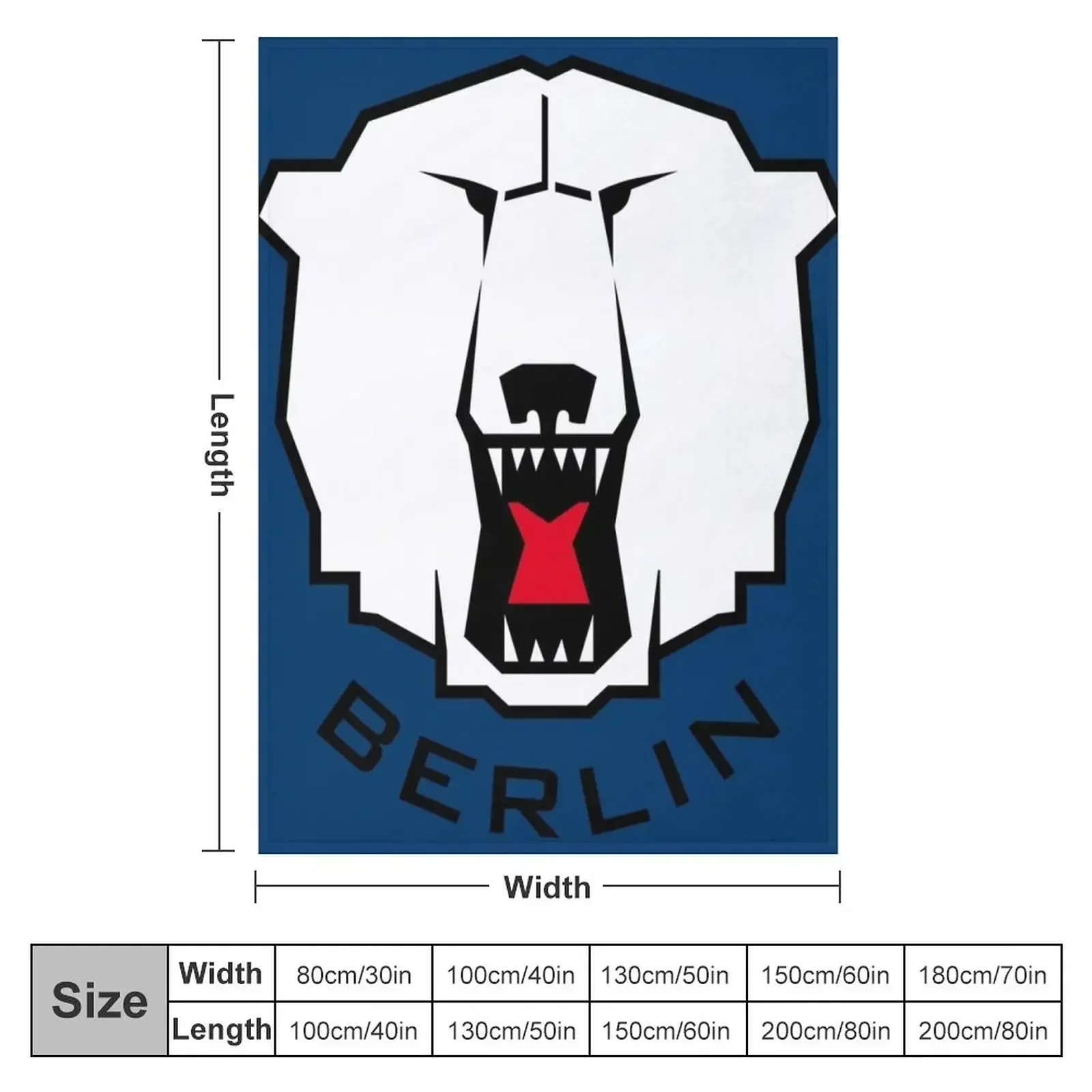 Eisb?ren Berlin Throw Blanket cosplay anime Flannels Baby Flannel Fabric Vintage blankets and throws Blankets