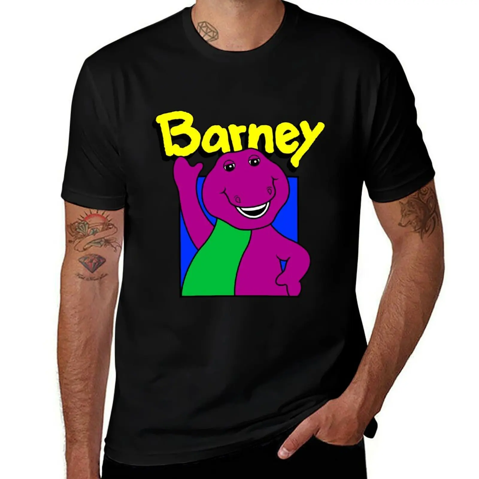 

Barney And Friends T-Shirt t shirts with prints mens graphic t shirts T-Shirt