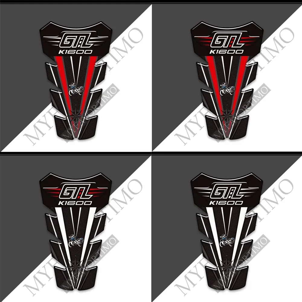 For BMW K 1600 GTL Grand America K1600 Side Panel Protector Fairing Emblem Tank Pad 3D Stickers Motorcycle Stickers