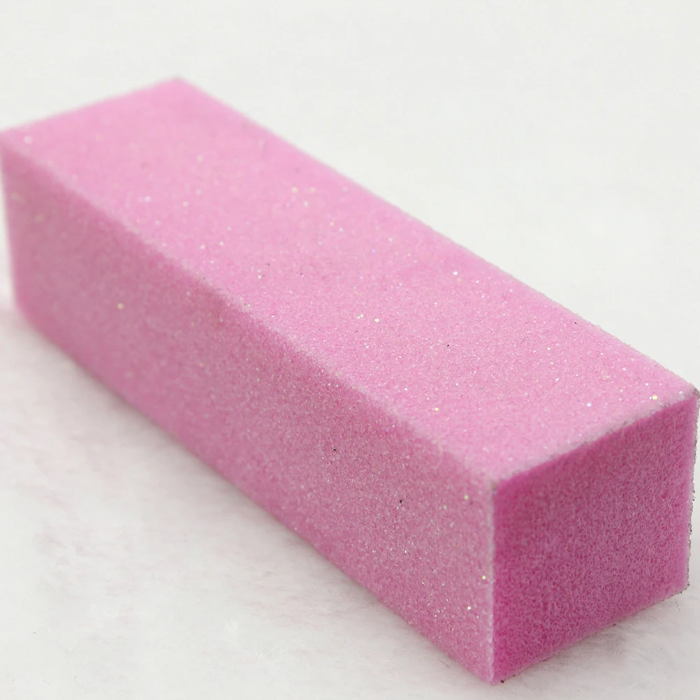 

10pcs Sponge Buffer Blocks Sanding File For Manicure Pedicure Care Tools Light Weight All Sided Design Finger Toe Nails File