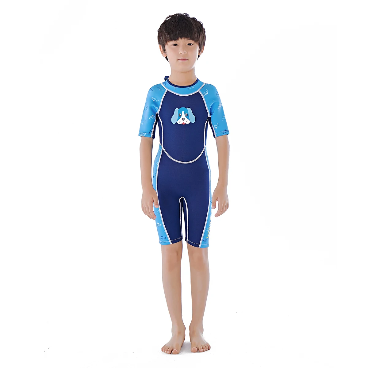 

STLF Factory Price Kids Wetsuits Little Boys and Girls Premium 3mm Neoprene Diving Suit Shorty SwimSuit
