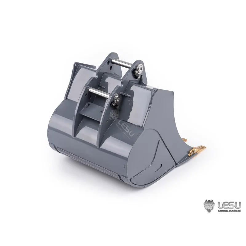 LESU 1/14 Metal Original Bucket Parts For RC Hydraulic Excavator LR960 LR956 Remote Control Digger Model B0027 B0028 B0038 B0040