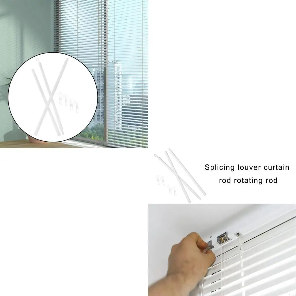L43A Vertical Blind Wand with Hook and Grip 35