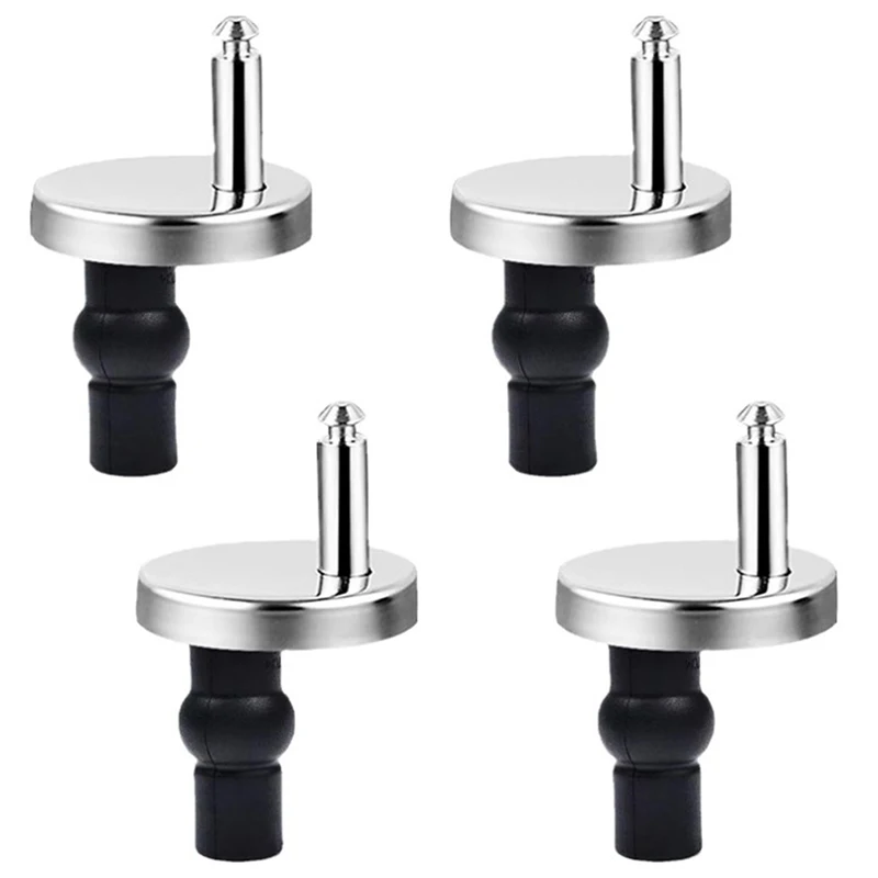 2Pcs Toilet Seat Hinges Top Fix Hinge Pack Mountings Replacement Release Quick Screws For Toilet Bathroom Furniture Accessories