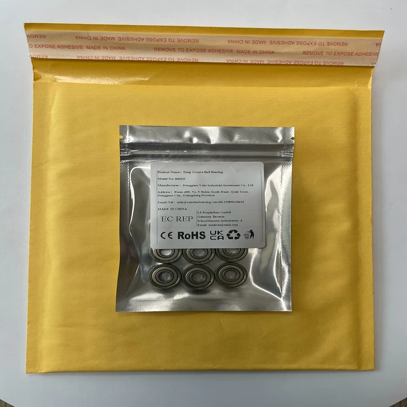 

10PCS 606ZZ 6X17X6 Mm Bearing ABEC-7 Deep Groove Ball Bearings 623ZZ 633ZZ 6700ZZ 682ZZ 695ZZ