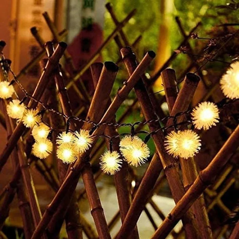 Dandelion Plug-in LED Light String Color Light