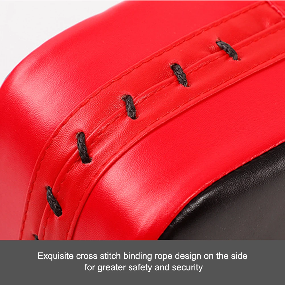 قفازات ملاكمة كاراتيه من جلد البولي يوريثان لتدريب درع الملاكمة