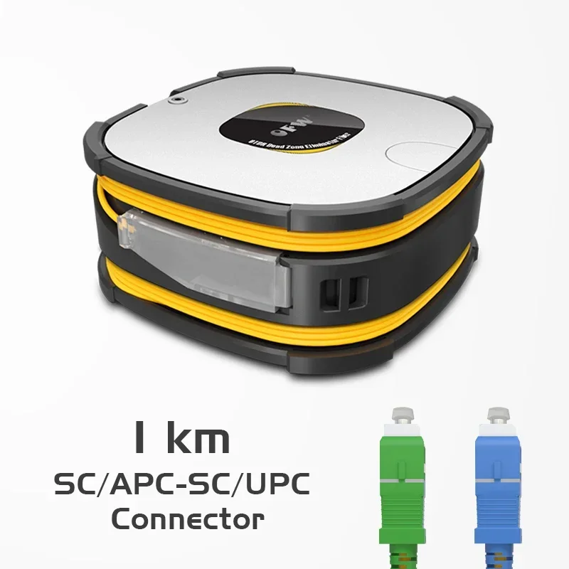 1KM OFW OTDR Launch Kabel Fiber Single Mode SC/FC Test Verlengsnoer Tijd Reflectometer Dode Zone Eliminatorr 1000M G652D