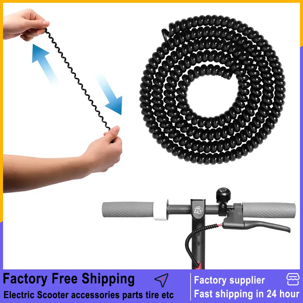 1m Electric Scooter Line Cable Protector Brake Wire Cover fo