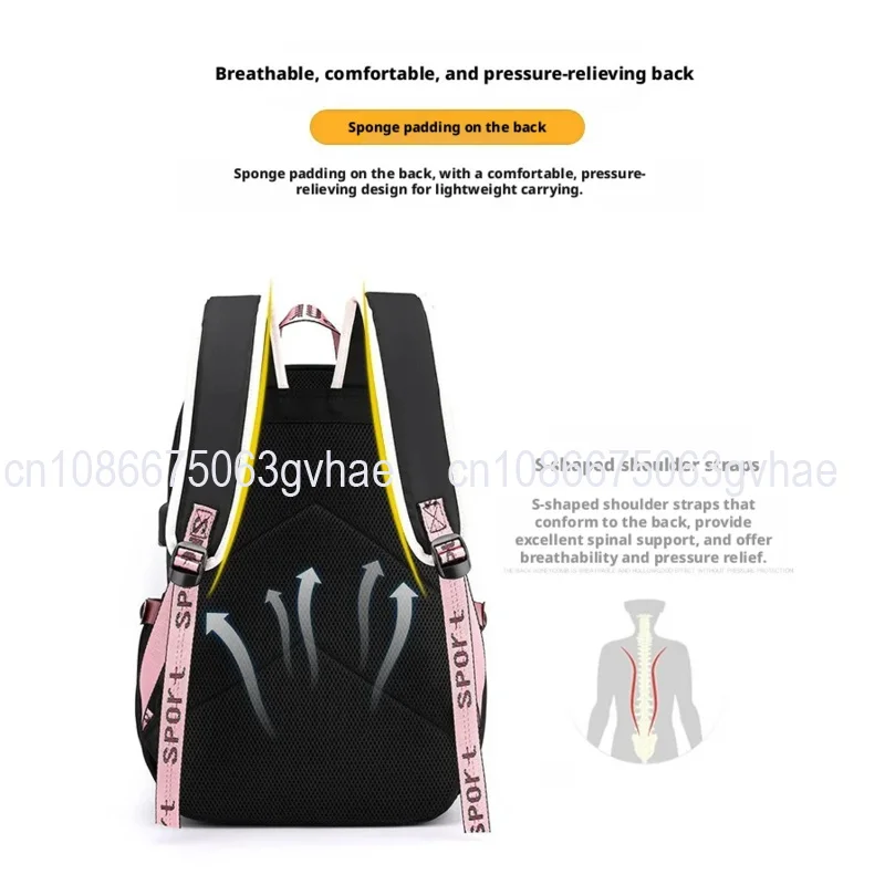 My Hero Academia Anime Print Student Backpack Lightweight Casual Daypack for Girls School Travel