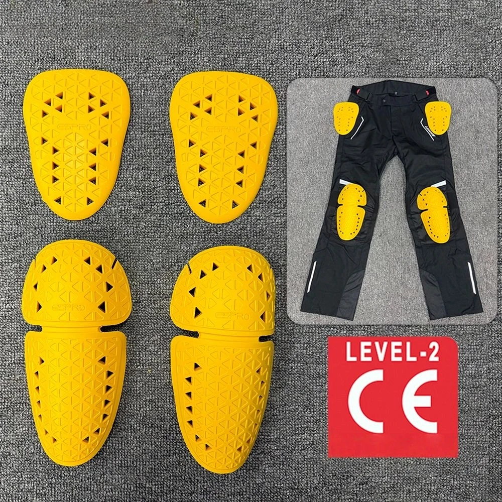 

CE Level 2 Motorcycle Riding Protective Gear Honeycomb Thicken Riding Kneepads Impact Resistance Slow Rebound Cycling Clothing