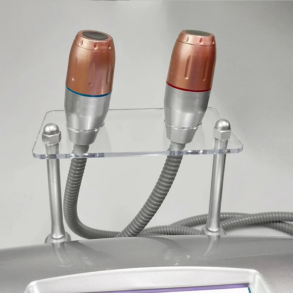 2 في 1 عالية التردد العناية بالوجه آلة بالموجات فوق الصوتية الرادار خط النقش أداة تجميل الوجه شد الوجه تجديد الجلد