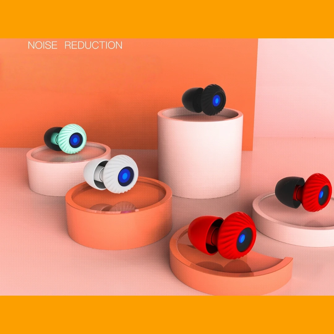 Waterproof silicone swimming earplugs, sleep sound insulation and noise reduction, deep sleep silent earplugs, noise proof, reus