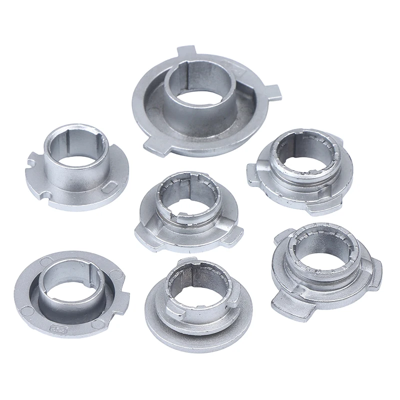 5Pcs Heat Dissipating Aluminum Alloy D1 D2 D4 D8 H4 H7 H11 9005 9006 9012 LED Car Light Snap Fastener Car Lamps High Power Base